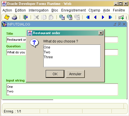 Input Dialog 2