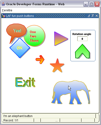 LAF Fun Buttons