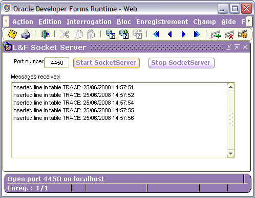 LaF SocketServer